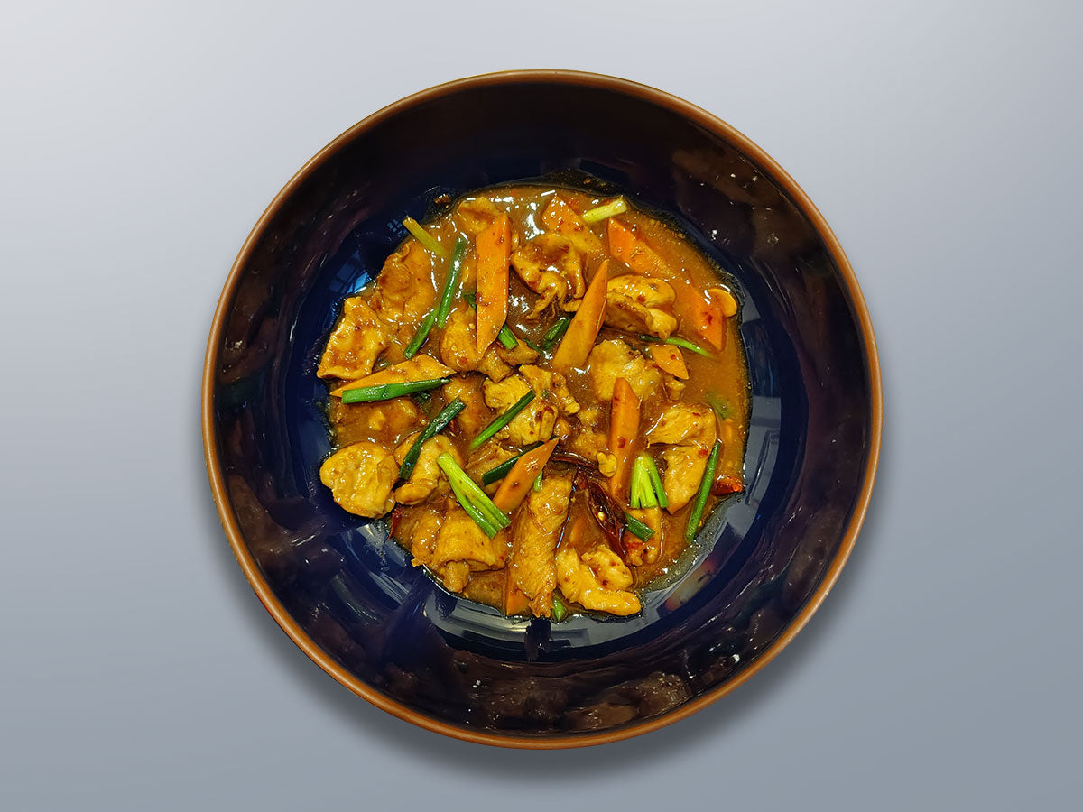 Sliced Chilli Chicken without Nuts