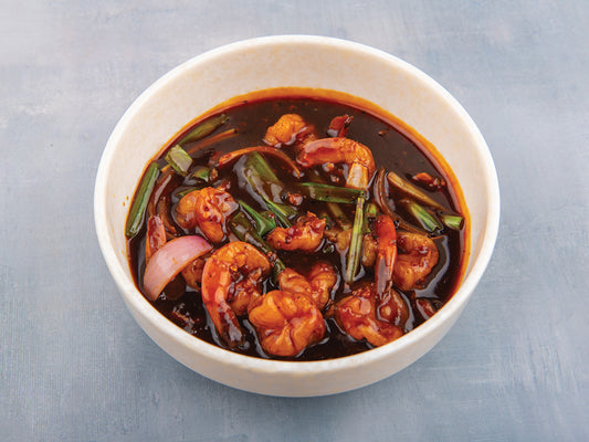Hot Roasted Garlic Prawns