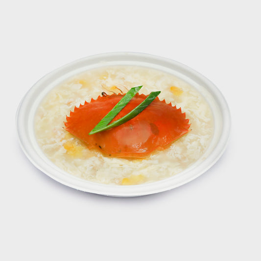 Sweet Corn Soup with Crab & Egg Image