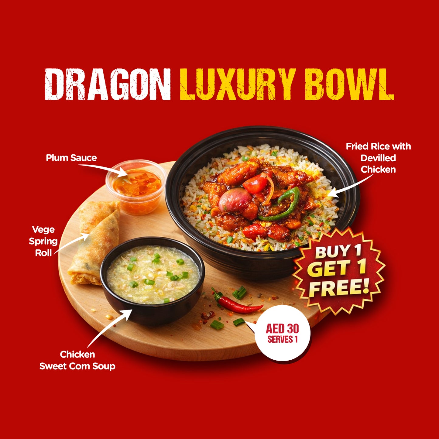 Dragon Luxury Bowl
